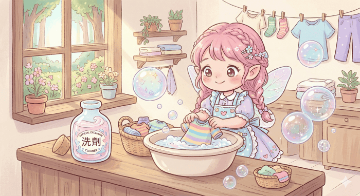 妮美龍纖維・洗滌秘笈