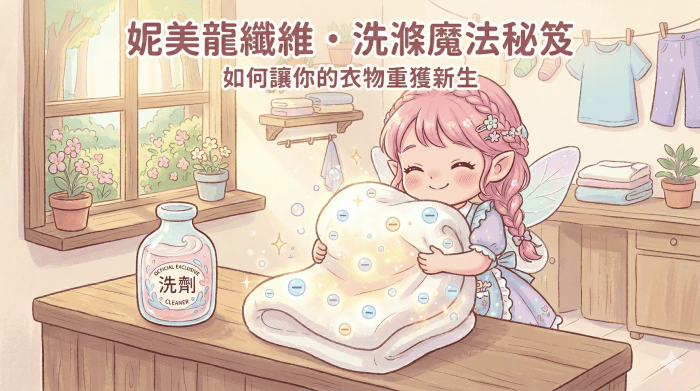 妮美龍纖維・洗滌秘笈
